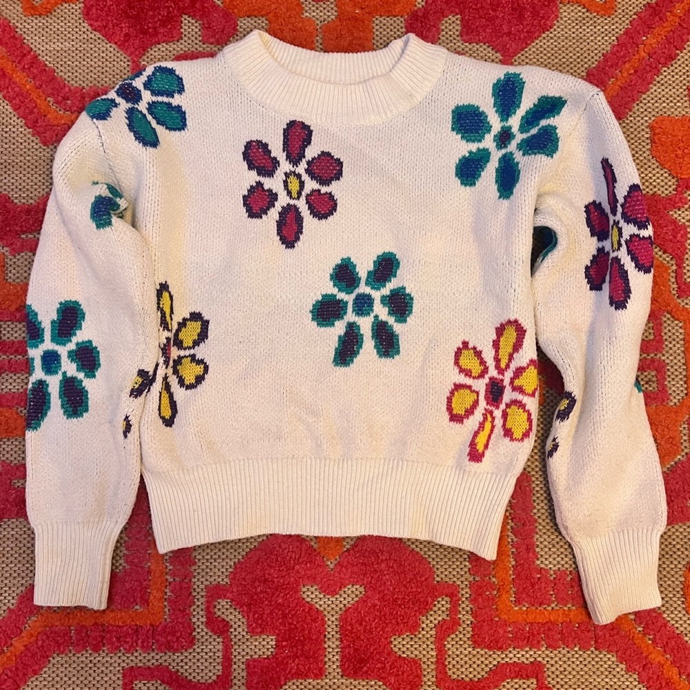 Target/ Wild Fable flower sweater!